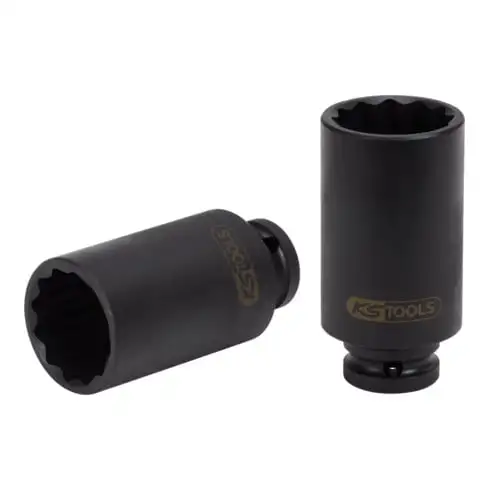 1/2" Douilles 12 pans spéciales cardan, 33 mm