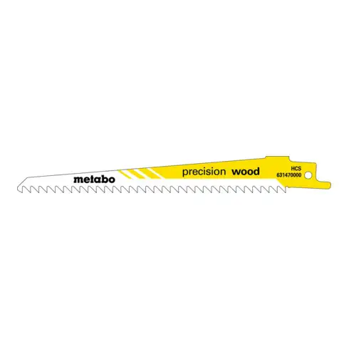 100 lames de scie sabre, bois, série « professional », 150x 1,25 mm, HCS, 4,0 mm/ 6 DPP (631458000)