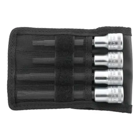 1054TX/4T Jeu: douilles tournevis 4-teilig, 527 g