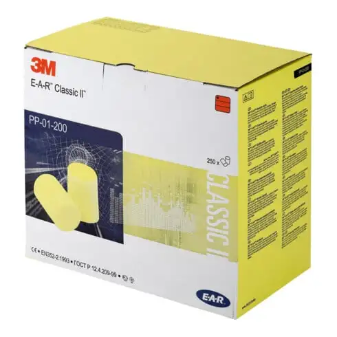 3M Bouchons antibruit E-A-R CLASSIC II P250