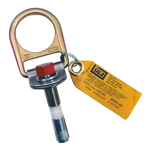 3M DBI SALA Point d'ancrage à anneau en D en acier pour le béton, Type : D-RING