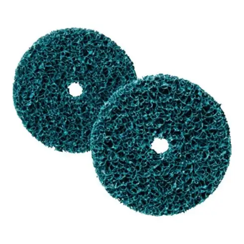3M Disque de nettoyage grossier D.100xH.13mm bleu CG-DC