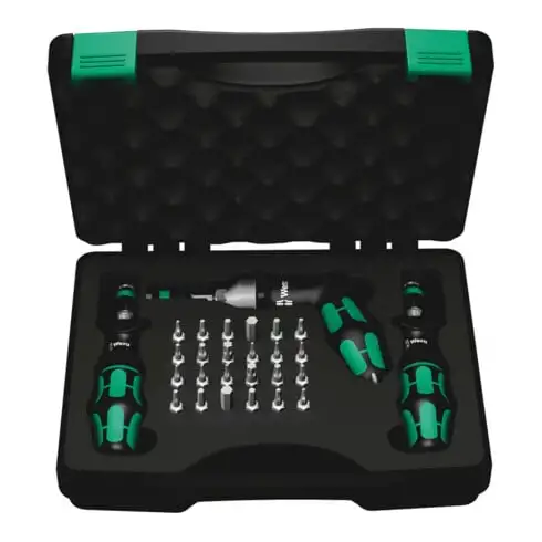 7445/46/47 Jeu de tournevis dynamométriques Kraftform 2,5-55,0 in.lbs., 27 pièces