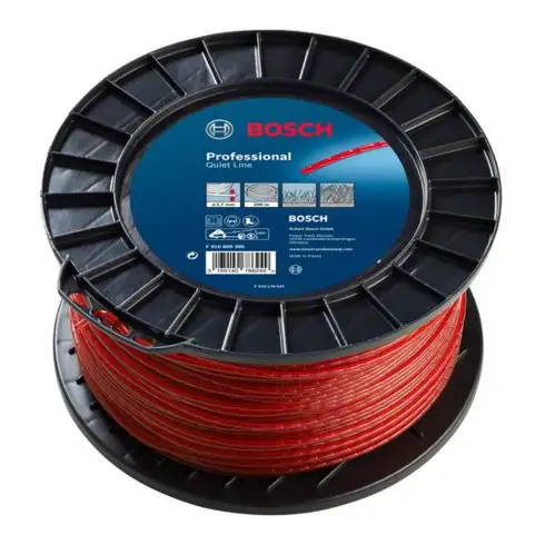 Accessoires pour débroussailleuses sans-fil Fil de fauchage silencieux (2,7 mm x 206 m)