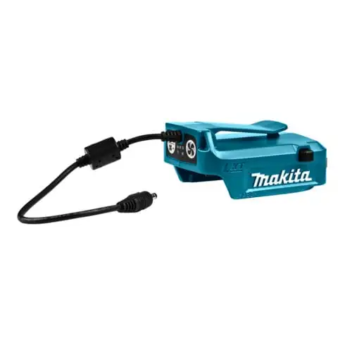 Adaptateur de batterie Makita pour les séries 14,4 V / 18 V LXT avec port de charge USB Handy