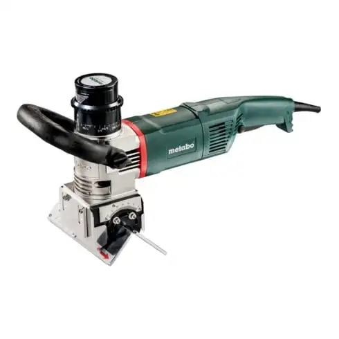 Affleureuse KFM 16-15 F metabo, Coffret en tôle d'acier