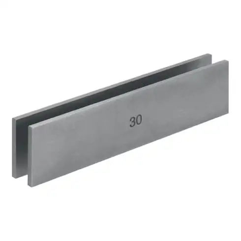 AMF Paire de coussinets parallèles No.6349PP 3x25x125 Précision