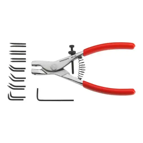 Anneaux d'arrêt de pointe Facom 1,3mm 45°