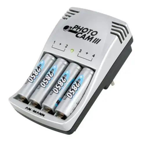 ANSMANN Chargeur de batterie Ansmann pour 2-4Micro batteries +4NiMH batteries +4NiMH batteries