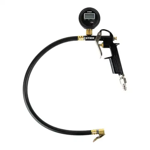 Appareil de mesure de la pression des pneus STIER, numérique SRFD-12