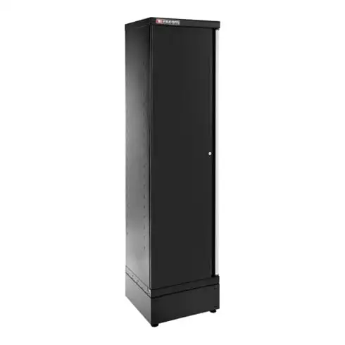 Armoire 2m Facom JLS3, porte simple, noire