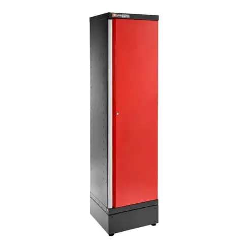 Armoire 2m Facom JLS3, porte simple, rouge
