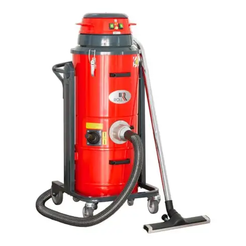 Aspirateur de chantier Roll à 2 moteurs avec filtre à poche