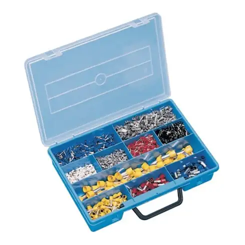Assortiment d'embouts de câble 3250 pces 0,50 - 25,00 mm² Mallette de rangement