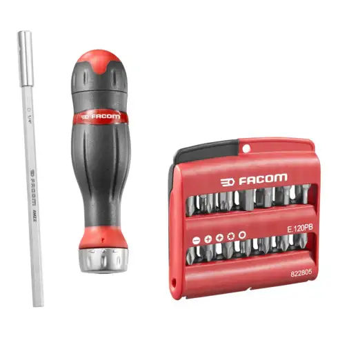 Assortiment Facom PROTWIST® - Tournevis "3 en 1" 30 pcs.