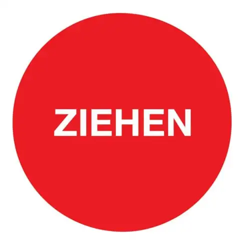 Autocollant de porte Feuille de tirage auto-adhésive