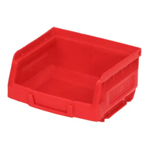 Bac de rangement STIER rouge 100x165x82 mm