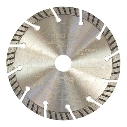 Baier Maschinenfabrik Disque diamant Turbo D=150mm High Speed 7235