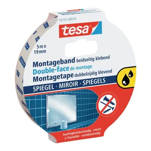 Bande adhésive de montage/réfléchissante Powerbond® 55733 L. 5 m l. 19 mm blanc
