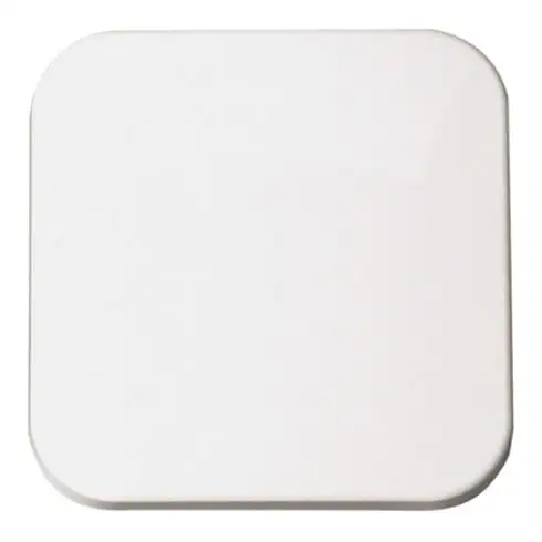 Bascule de surface sans lentille pour interrupteur/bouton-poussoir blanc pur (similaire à RAL 9010)