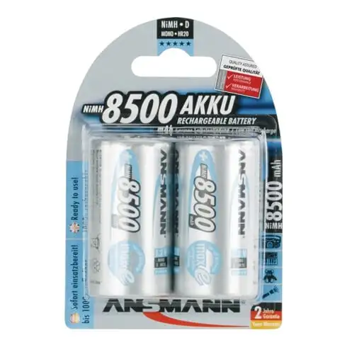 Cellule rechargeable Mono MAX E 1,2V ANSMANN ANSMANN Blister