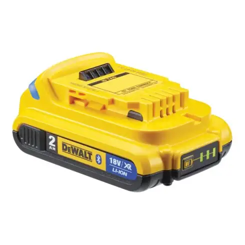 Batterie de remplacement DEWALT 18 V / 2 Ah Bluetooth DCB183B-XJ