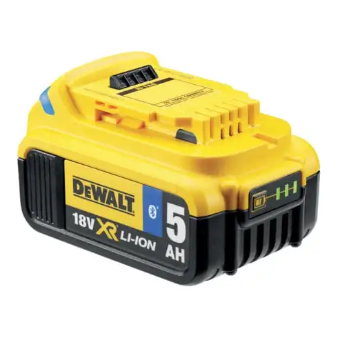 Batterie de remplacement DEWALT 18 V / 5 Ah Bluetooth DCB184B-XJ