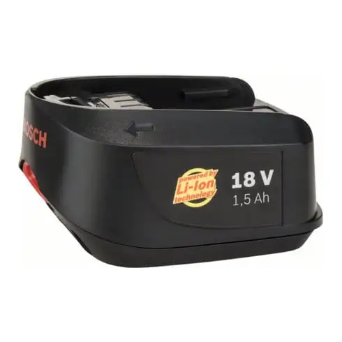 Batterie enfichable Bosch 18 V - DIY 1,5 Ah Li Ion
