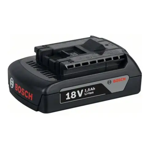 Batterie enfichable Bosch 18 V-Light Duty (LD) 1,5 Ah Li-Ion GBA M-A