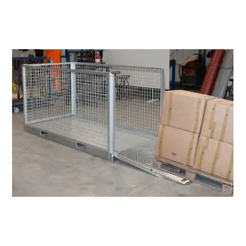 Bauer Südlohn Palette de transport de matériel MTP 2000, galvanisée à chaud