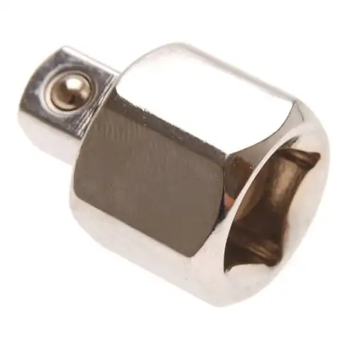 BGS Adaptateur de clé à douille femelle 12,5 mm (1/2") - mâle 10 mm (3/8")