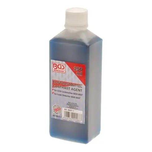 BGS Agent de contraste pour détecteur / testeur de fuites 250 ml pour art. 8037