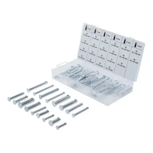 BGS Assortiment d'axes 60 pièces