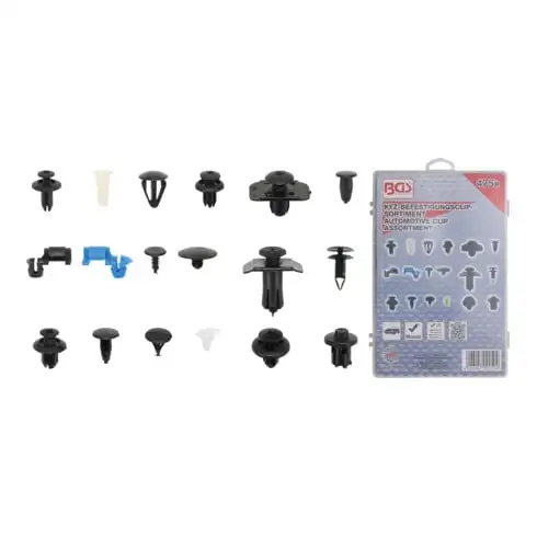 BGS Assortiment de clips de fixation automobiles pour Mazda 475 pièces