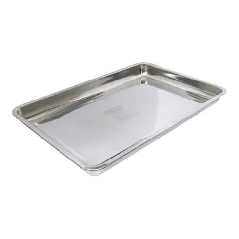 BGS Bac de collecte acier inoxydable 600 x 400 mm 9 l