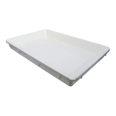 BGS Bac multifonctions avec bec verseur blanc 50 l