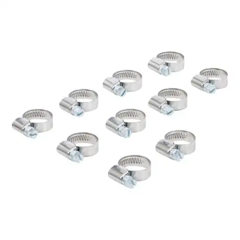 BGS Colliers inoxydable 12 x 20 mm 10 pièces