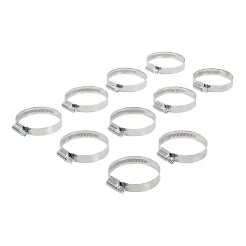 BGS Colliers inoxydable 40 x 60 mm 10 pièces