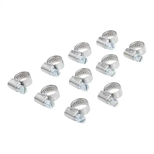 BGS Colliers inoxydable 8 x 12 mm 10 pièces