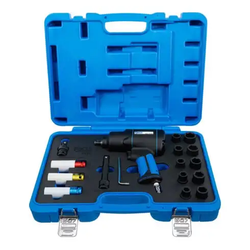 BGS Jeu de clé à choc et de douilles 12,5 mm (1/2") 1200 Nm 16 pièces