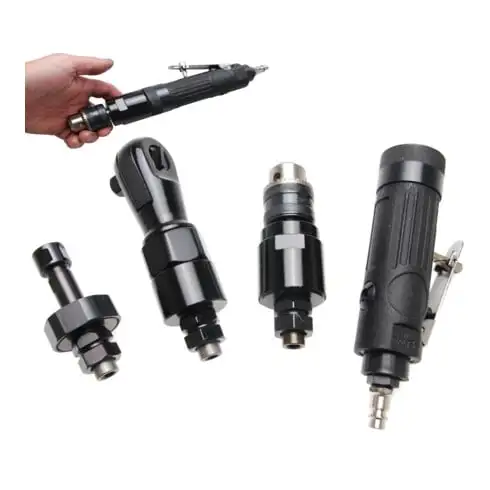 BGS Meuleuse, cliquet et perceuse pneumatique - 3 en 1