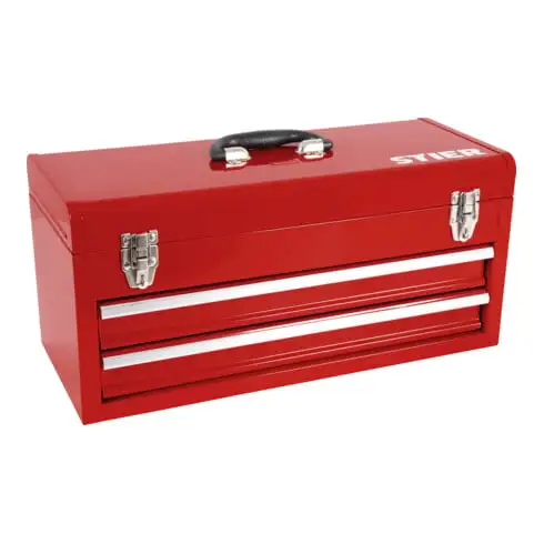 Boîte à outils STIER vide LxPxH 520x218x243 mm