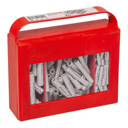 Boîte de montage fischer UX avec fiches universelles fischer UX 6, UX 8 et UX 10 6.8.10