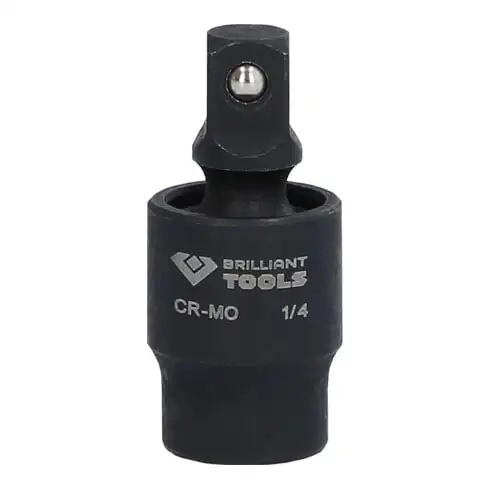 Brilliant Tools Articulation sphérique à chocs 1/4"