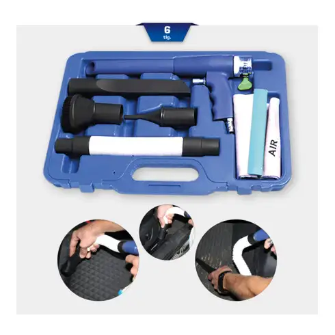 Brilliant Tools Aspirateur à air comprimé, 6 pcs