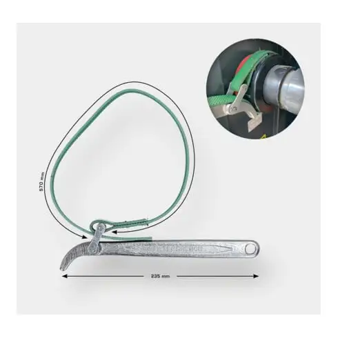 Brilliant Tools Clés à sangle