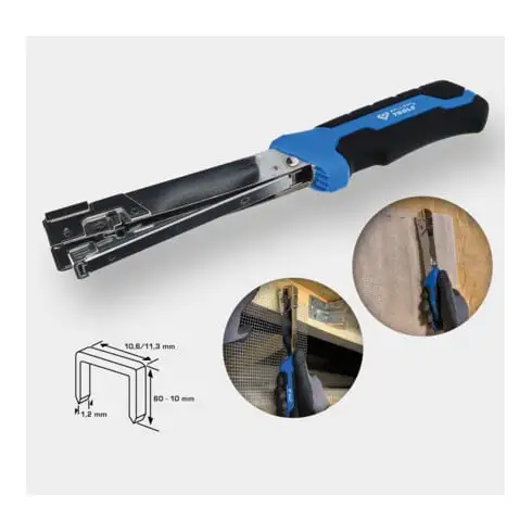 Brilliant Tools Marteau agrafeur pour agrafes métalliques