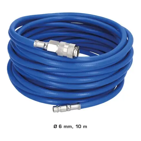 Brilliant Tools Tuyau à air comprimé Ø 6 mm, 10 mètres