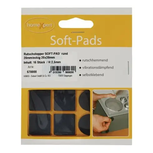 Butée antidérapante Soft-Pad 20mm Ku.selbstkl.