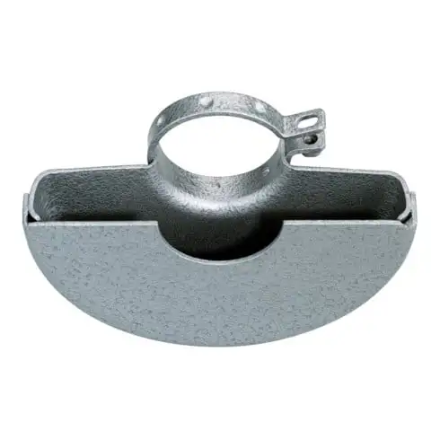 Capot de protection pour le tronçonnage 150 mm, semi-fermé, avec vis de serrage metabo